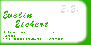 evelin eichert business card